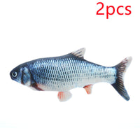 HKM-197587 Interactive Electric Cat Fish Toy with Detachable Movement and Realistic Design