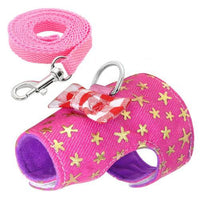 HKM-182611 Small Pet Hamster Vest with Traction Rope in Various Colors