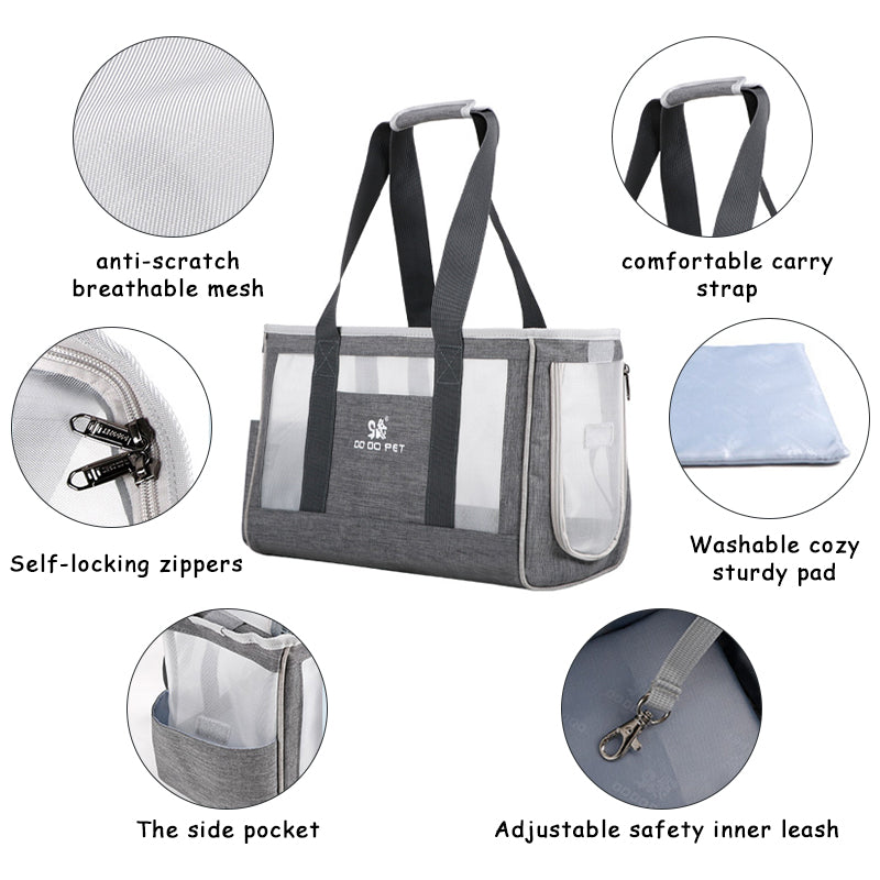 HKM-170067 Spacious Breathable Pet Carrier Backpack for Dogs and Cats - Perfect for Travel and Outdoor Use