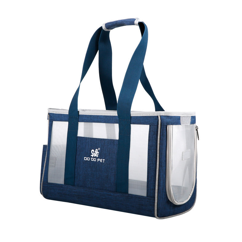 HKM-170067 Spacious Breathable Pet Carrier Backpack for Dogs and Cats - Perfect for Travel and Outdoor Use