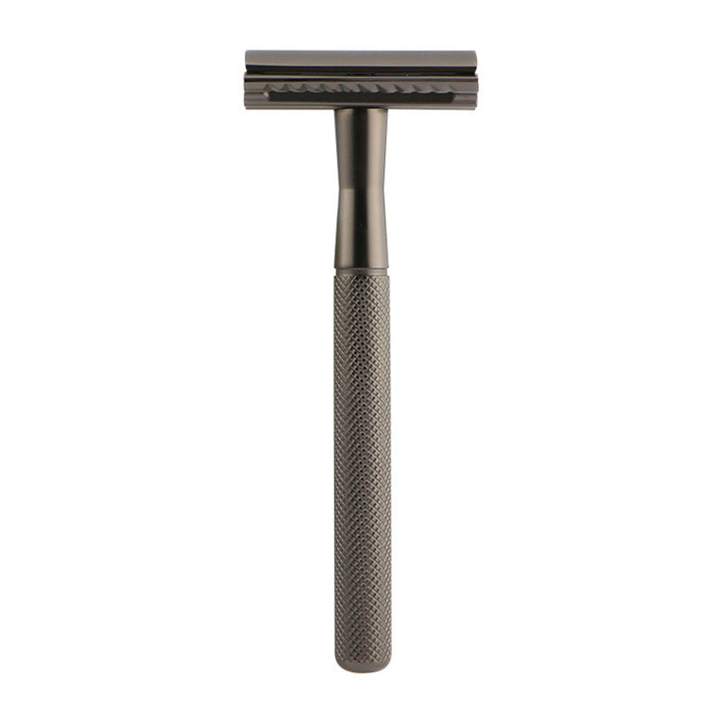 HKM-660819 Manual Double-Sided Razor with 5 Blades in Various Colors: White, Blue, Green, Purple