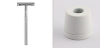 HKM-660819 Manual Double-Sided Razor with 5 Blades in Various Colors: White, Blue, Green, Purple