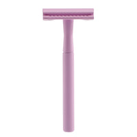 HKM-660819 Manual Double-Sided Razor with 5 Blades in Various Colors: White, Blue, Green, Purple