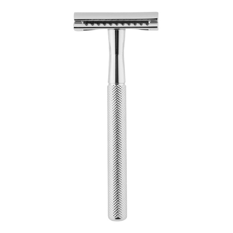HKM-660819 Manual Double-Sided Razor with 5 Blades in Various Colors: White, Blue, Green, Purple