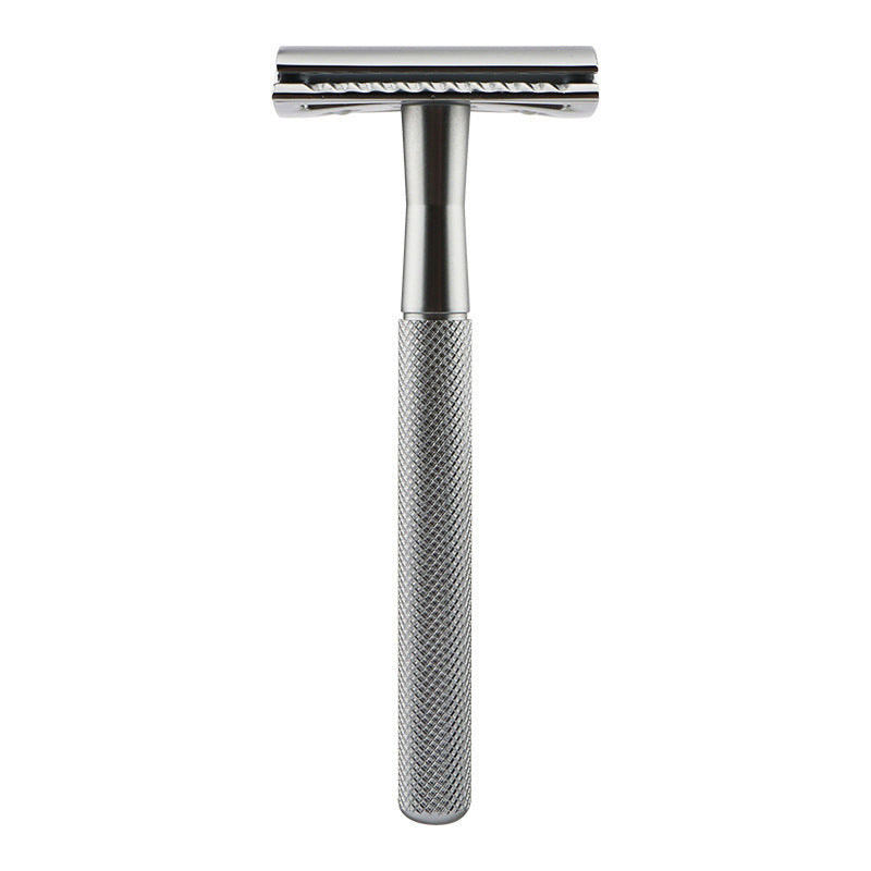 HKM-660819 Manual Double-Sided Razor with 5 Blades in Various Colors: White, Blue, Green, Purple