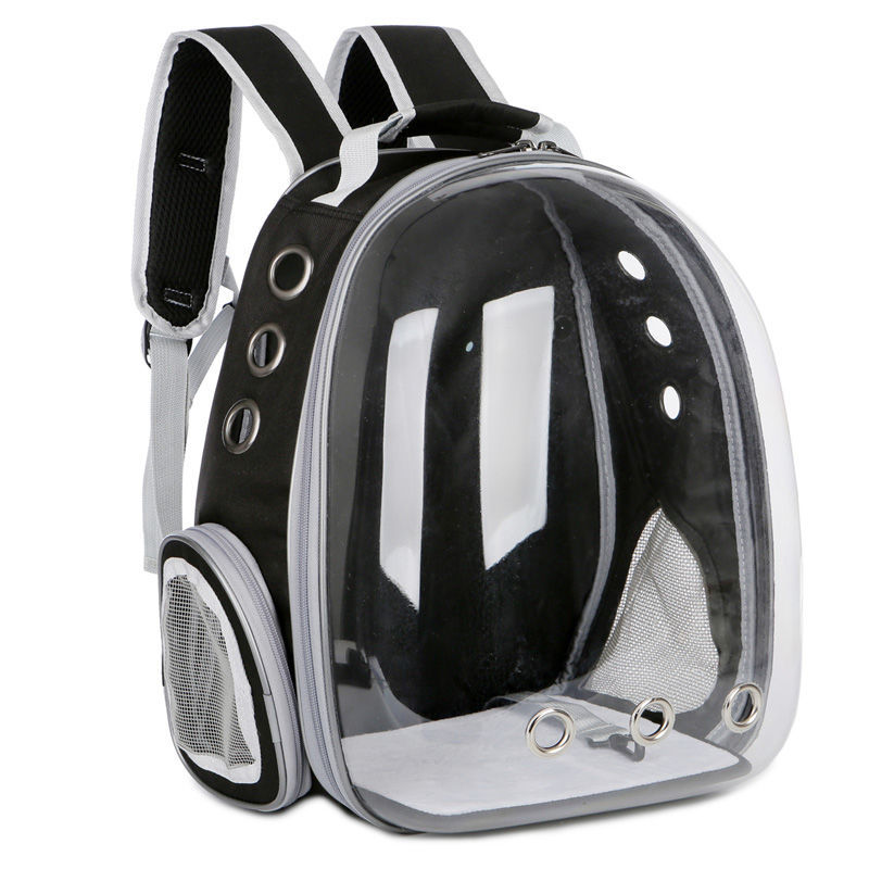 HKM-234451 Pet Carrier Backpack for Dogs and Cats - Comfortable and Stylish with Chest Support
