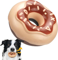 HKM-554899 Durable Chewable Donut Dog Toy for Interactive Play and Oral Health Care