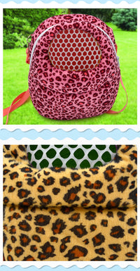HKM-774547 Cozy Pet Carrier Backpack with Warm Sleeping Bag for Small Animals