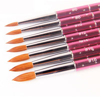 HKM-969811 Crystal Armour Extension Armour Carving Pen - Pink Nail Tool, Available in Multiple Sizes
