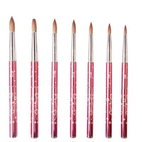 HKM-969811 Crystal Armour Extension Armour Carving Pen - Pink Nail Tool, Available in Multiple Sizes