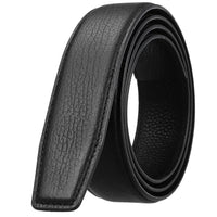 HKM-016467 Men's Automatic Buckle Leather Casual Belt - Flexible Fit, Stylish Design