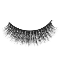 HKM-664595 Natural 3D Mink Eyelashes - 3 Pairs of Handcrafted Long False Lashes with Cotton Stems