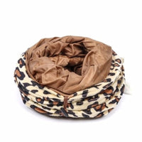 HKM-711955 Super Long Plush Cat Tunnel for Play and Exploration - 125cm x 25cm