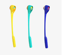 HKM-223763 Outdoor Dog Toy Ball Thrower - Multifunctional Plastic Cue Ball Launcher, Blue & Sky Blue, Lightweight at 173g