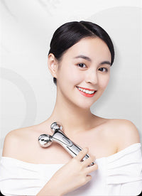 HKM-754515 3D Roller Massager for Face and Body Care - Compact Size 165mm x 82mm x 61mm