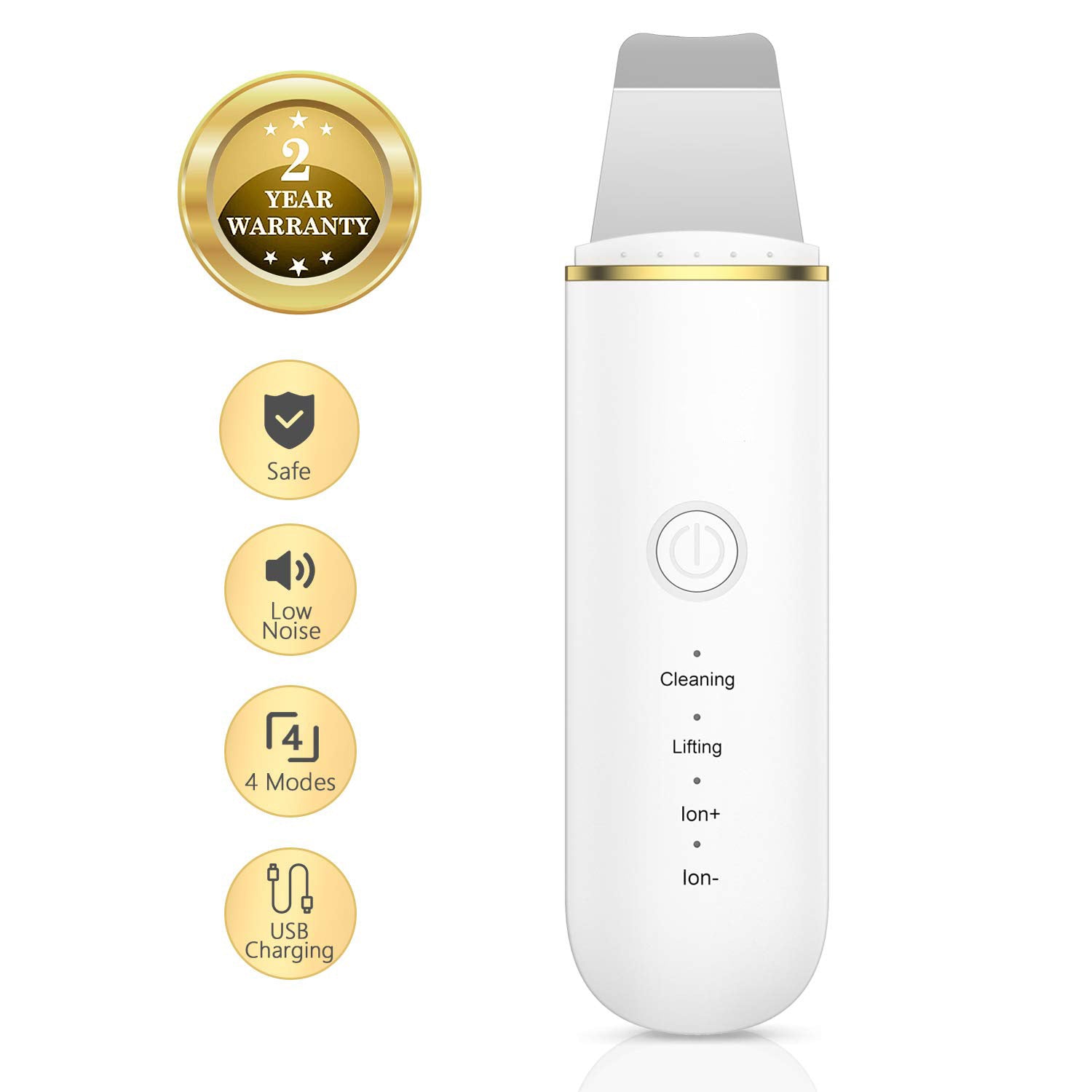HKM-573075 Advanced Pore Cleansing Facial Cleanser with USB Charging and Lithium Battery