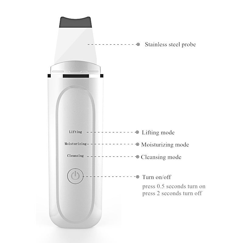 HKM-573075 Advanced Pore Cleansing Facial Cleanser with USB Charging and Lithium Battery