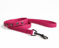 HKM-371475 Adjustable Stylish Studded Leather Dog Vest with Leash