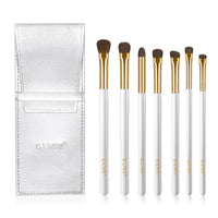 HKM-561683 7-Piece Soft Horse Hair Eyeshadow Brush Set with Wooden Handles