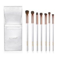 HKM-561683 7-Piece Soft Horse Hair Eyeshadow Brush Set with Wooden Handles
