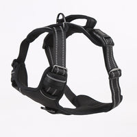 HKM-435859 Universal Reflective Dog Leash Harness with Adjustable Chest Sizes