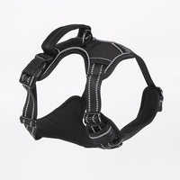 HKM-435859 Universal Reflective Dog Leash Harness with Adjustable Chest Sizes