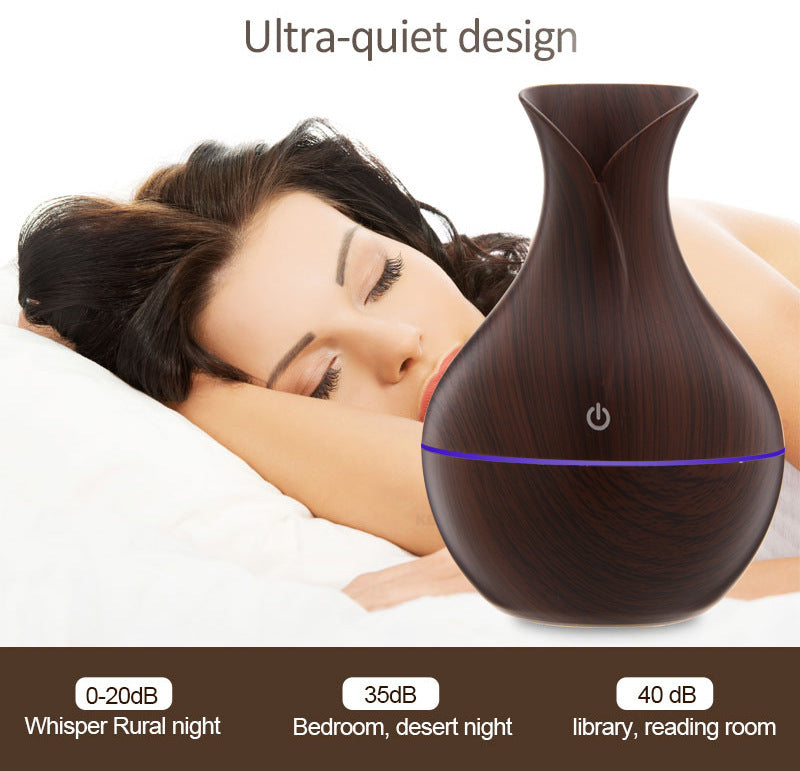 HKM-241811 Vase Humidifier with 130ML Water Capacity and 40ML/H Atomization Output
