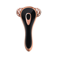 HKM-291155 3D Roller Massager for Facial and Body Contouring, Silver and Gold Options