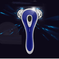 HKM-291155 3D Roller Massager for Facial and Body Contouring, Silver and Gold Options