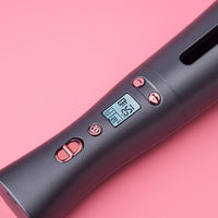HKM-077331 Portable Smart Wireless Automatic Hair Curler with USB Charging and Adjustable Temperature Control