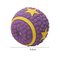 HKM-119699 Rugby, Tennis & Football Sounding Ball Pet Toys in Various Sizes and Colors