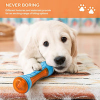 HKM-364051 Interactive Floating Dog Squeaky Toy Set for Fetch and Play in Water
