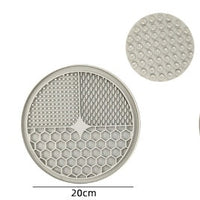 HKM-084499 Silicone Pet Licking Pad for Slow Feeding and Interactive Play, 15x15cm & 20x20cm Sizes