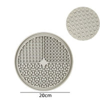 HKM-084499 Silicone Pet Licking Pad for Slow Feeding and Interactive Play, 15x15cm & 20x20cm Sizes