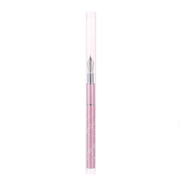 HKM-043411 Metal Nail Painting Pen with Fine Drill Tip for Floral and Lace Designs