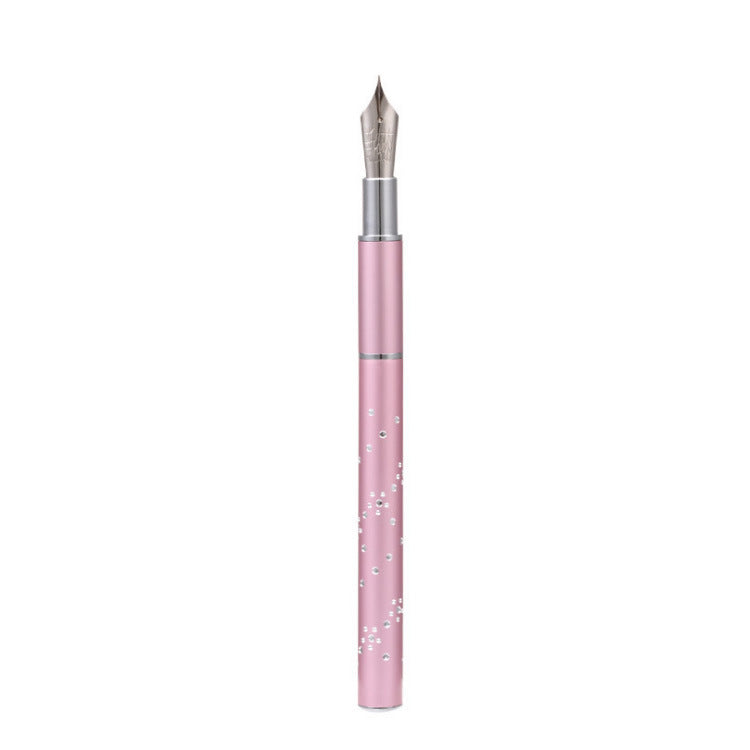 HKM-043411 Metal Nail Painting Pen with Fine Drill Tip for Floral and Lace Designs