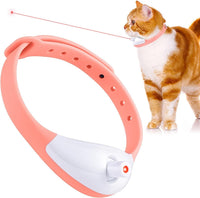 HKM-562003 Wearable LED Interactive Cat Collar with Rechargeable Battery for Indoor Play
