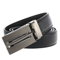 HKM-725011 Automatic Alloy Buckle Belt - Model LY33-2220-5, Fashionable Design and Durable Material
