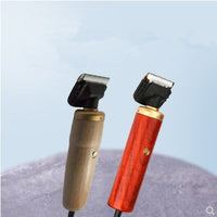 HKM-195155 Powerful Electric Pet Hair Clipper with 2.9m Cord and Durable Wooden Shell