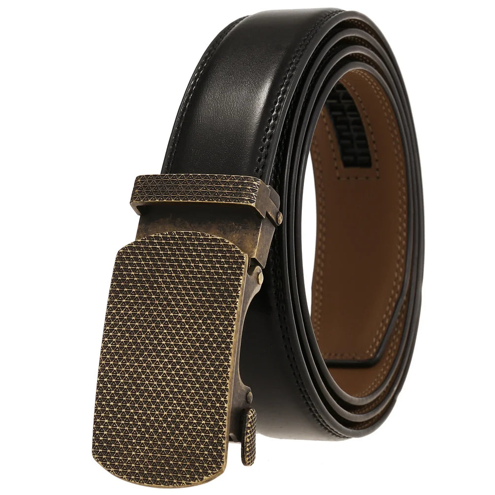 HKM-904659 Men's Customisable Elastic Alloy Belt Buckle - Luxury Design, Model LY33-000015-2
