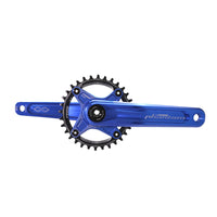 HKM-355155 Aluminum Alloy CNC Mountain Bike Crank 104 BCD GXP Compatible