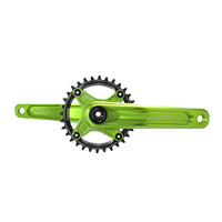 HKM-355155 Aluminum Alloy CNC Mountain Bike Crank 104 BCD GXP Compatible