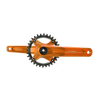 HKM-355155 Aluminum Alloy CNC Mountain Bike Crank 104 BCD GXP Compatible