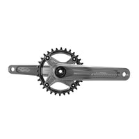 HKM-355155 Aluminum Alloy CNC Mountain Bike Crank 104 BCD GXP Compatible