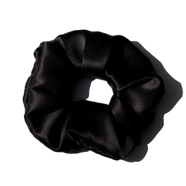 HKM-241107 Silk Large Intestine Circle Head Flower Hair Rope in Various Colors 6.0cm Wide