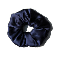 HKM-241107 Silk Large Intestine Circle Head Flower Hair Rope in Various Colors 6.0cm Wide