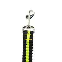 HKM-197267 Adjustable Double-Headed Nylon Dog Leash - One-to-Two Connector, 50-100cm Main Traction, 70-110cm Side Traction