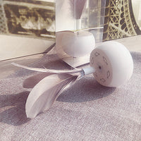 HKM-636243 Electric Cat Toy with Feather Turn Tumbler - Interactive Plastic Design for Playful Pets