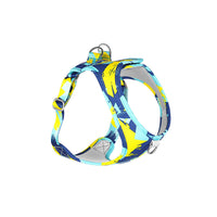 HKM-108371 Breathable Pet Harness Suit with Traction Rope - Available in Floral and Camouflage Designs