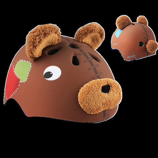 KTX-562963 Children's Cartoon Animal Helmet for Safety and Fun